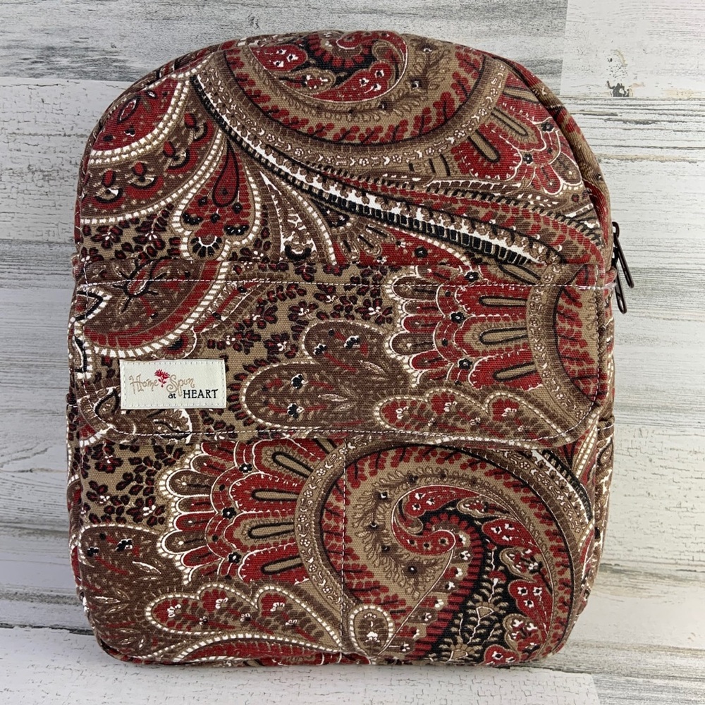 HOME SPUN AT HEART Amish Canvas Backpack